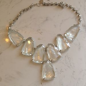 Kendra Scott Harlow MOP silver - **small defect** see pictures